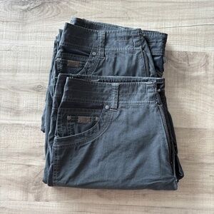 Two Pairs of Men’s KÜHL Radikl Pants 34X32